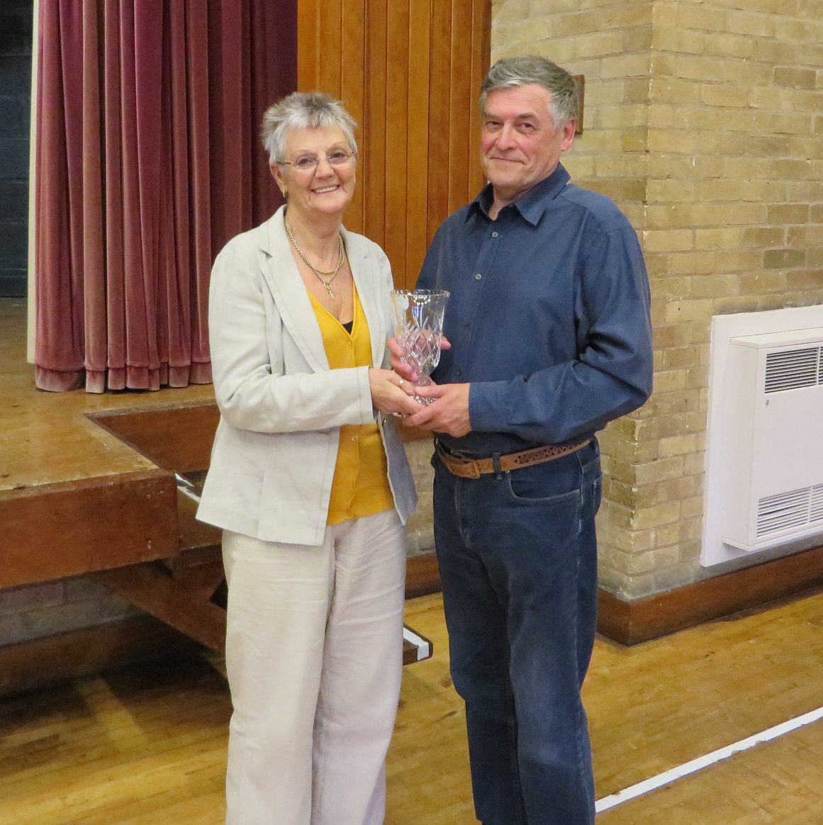 Betty Kirk Award for Contribution to RTG - John Birch